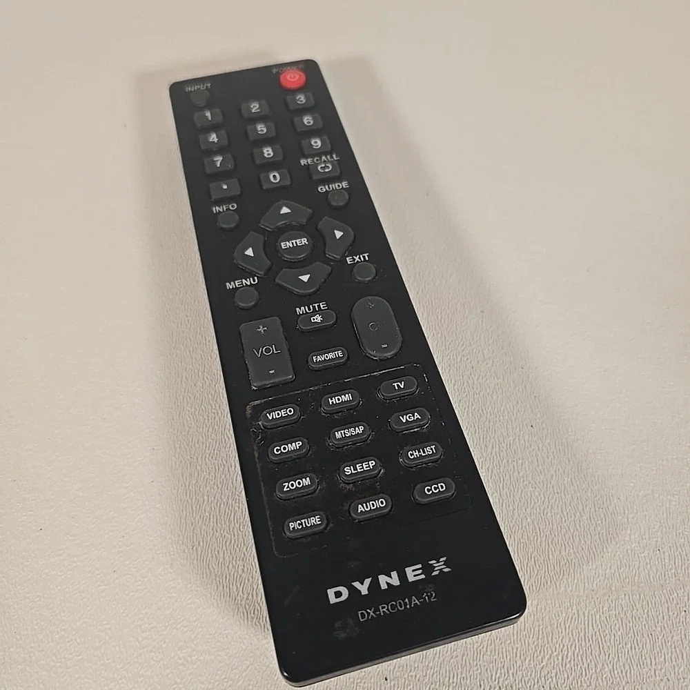 Genuine Dynex DX-RC01A-12 Remote Control‎
